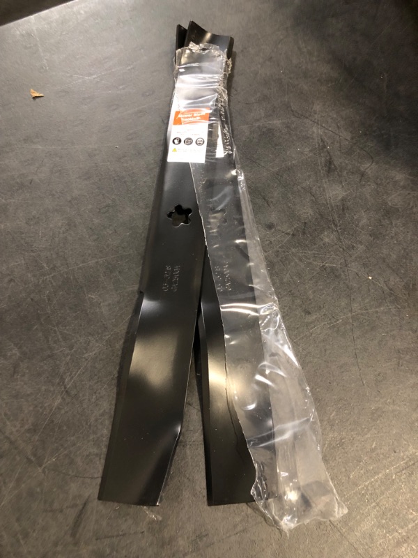 Photo 1 of 134149 Mulching Blades for Craftsman 42 inch Mower Blade LT2000 LT1000 YS4500 Replace 422719 532134149 Husqvarna Poulan Pro 42'' Deck Riding Lawn Mower 5 Point Star (4 Pack)