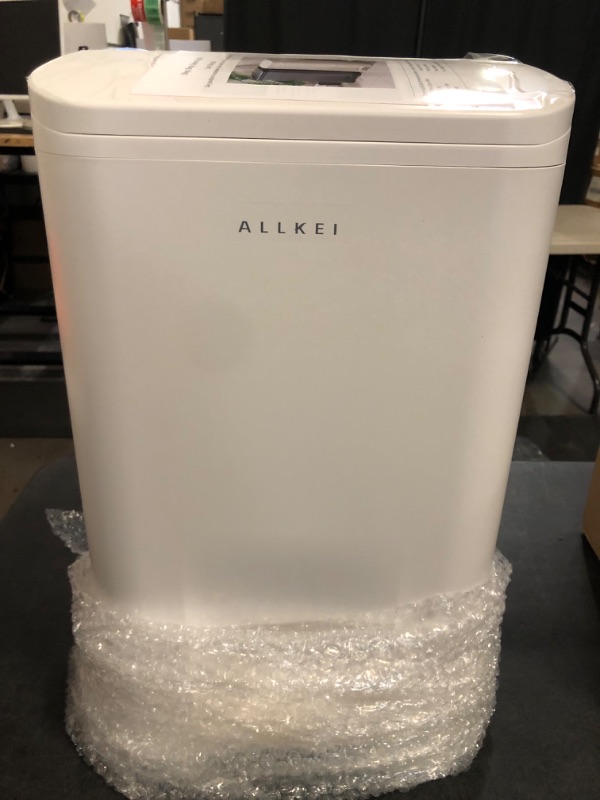 Photo 1 of ALLKEI 29L Diaper Pail White Includes 2 Magic Refill Bags, Disposal System, Odor Control Trash Can for Baby, Adult Diaper, and Pet Waste, Made of Durable ABS. (Cream)