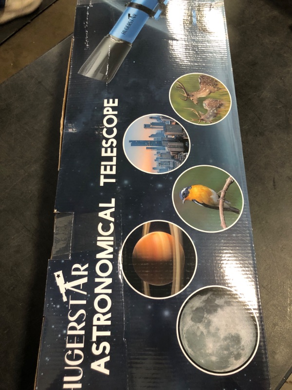 Photo 1 of Telescope, Telescope for Adults High Powered, 90mm Aperture 800mm Professional Refractor Telescopes for Adults Astronomy Beginners with AZ Mount Stainless Tripod, Carry Bag and Moon Filter