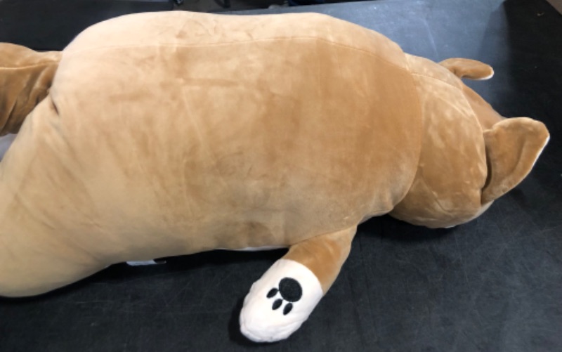 Photo 1 of 30'' Shiba Inu Plush Stuffed Animal, Giant Stuffed Animals for Anxiety, Big Shiba Inu Corgi Plush, Dog Plush Pillow Hugging Pillow Sleeping Dog Cushion Soft Plush Toy Big Stuffed Animals Kawaii Decor