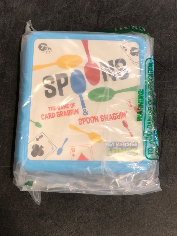 Photo 1 of Spoons in a Case, Card Games for Kids - Spoons Game, Fun Family Games for Kids and Adults, Game Night, Travel Games, 3-6 Players, Ages 7+