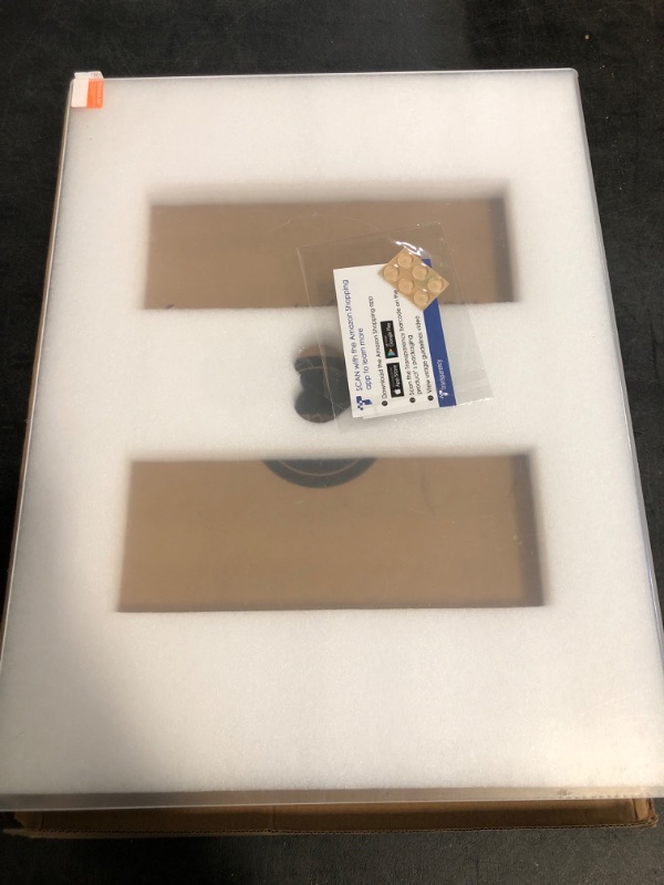 Photo 1 of Acrylic Cutting Board with Counter Lip, 17.5x13.5 Inch Clear Cutting Boards for Kitchen Counter, Large Cutting Board Non Slip for Countertop Protector, Apartment Essentials Kitchen Decor Gifts