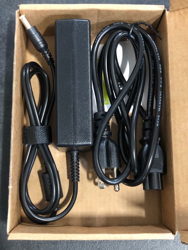Photo 1 of 19V Power Cord for Acer Monitor S202HL S271HL SB220Q R240HY R221Q R271 S220HQL S230HL S231HL S232HL S240HL S241HL; H226HQL H236HL H276HL G226HQL G236HL G246HL GN246HL Monitor Power Supply 65W