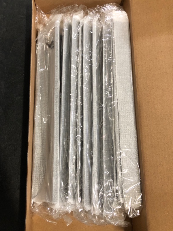 Photo 1 of Peaha 10 Pack Matte Black Finger Edge Pulls for Cabinets 7-1/2 Inch Invisible Hidden Drawer Handles Concealed Hardware