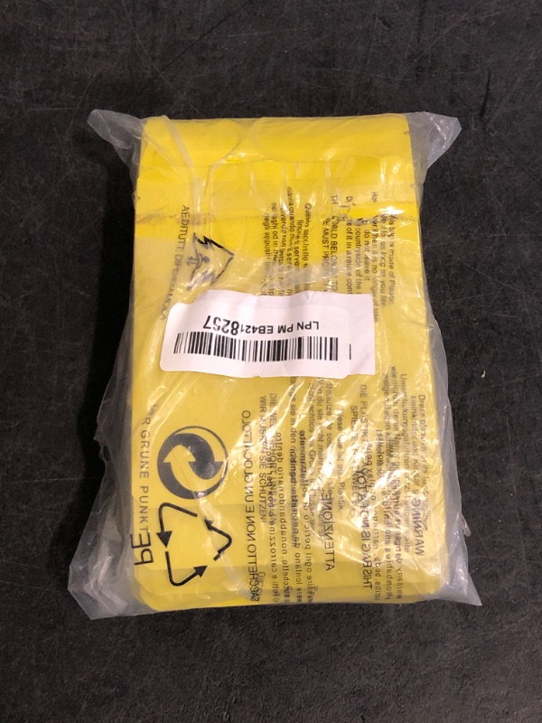 Photo 1 of YINGZON 100 Pack Premium Smell Proof Mylar Bags, Resealable Food Storage Bags with Double-sided Matte Printing, 5" x 4" Aluminum Foil Stand-up Packaging Bags. (Yellow)