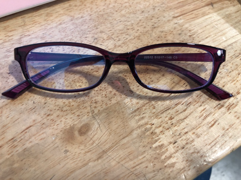Photo 1 of TJUTR Fashion Fake Glasses Non Prescription Office-Siren Glasses for Women Blue Light Blocking Y2k Cosplay Small Eyewear