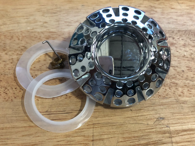 Photo 1 of AzWzz Universal Tub Stopper Bathtub Drain Plug, Pop Up Tub Drain Hair Catcher, Drain Cover with Strainer, for 1-3/8 to 2in Bath Drain Hole