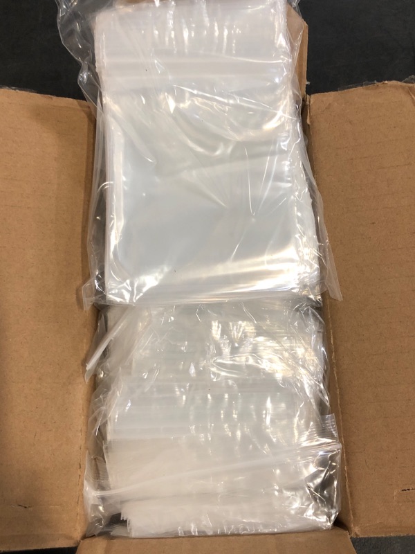 Photo 1 of AGBOLO 1200Pcs Small Plastic Bag for Jewelry, 3x4'' Small Zip Bag Baggies Resealable, 2 Mil(2 Layer) Durable Small Zip Bag for Pill and Small Business - Clear