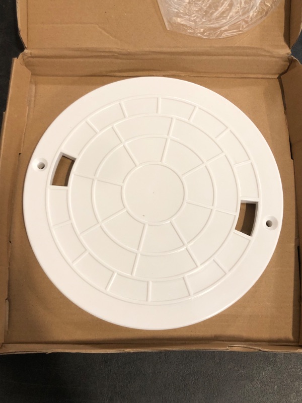 Photo 1 of Vsttar SPX1075C1 White Cover 8 3/4" Diameter Other Sizes not Suitable,Replacement for Hayward SP1075, SP1075T, SP1076, SP1077 Automatic Skimmers