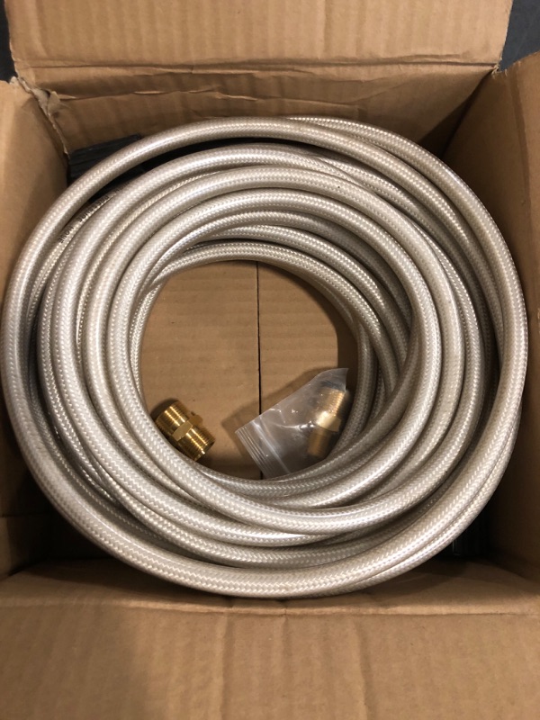 Photo 1 of 3700 PSI,50ft Pressure Washer Hose Bundle with 7106686 Outlet Connector, Replacement for Simpson Cleaning 40226, Compatible with Most Pressure Washers