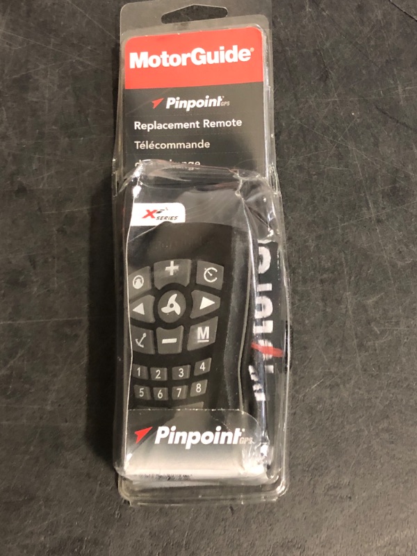 Photo 1 of MotorGuide 8M0092071 Xi Series Pinpoint GPS Navigation Remote Replacement — For Xi3 and Xi5 Trolling Motors Includes Lanyard