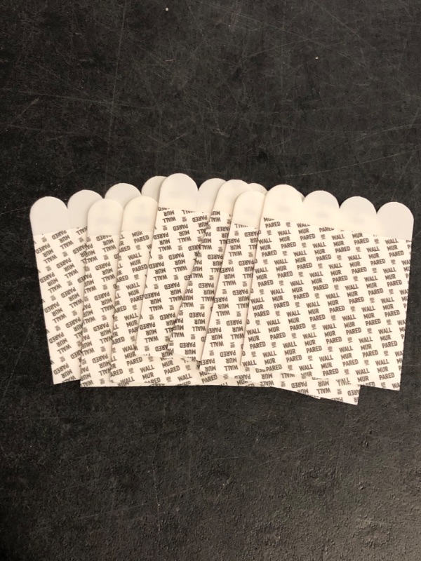 Photo 1 of Command Damage Free Hanging Strips for Large Wall Hooks, Removable Adhesive, No Tools, 20 White Strips