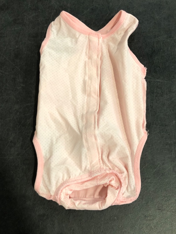 Photo 1 of Size 7 SlowTon Cat Recovery Suit - Cat Onesie for Cats After Surgery Female Male, Kitten Clothes Surgical Spay Suit Abdominal Wounds, E-Collar Alternative Cats Bodysuit Anti-Licking (Light Pink, S)