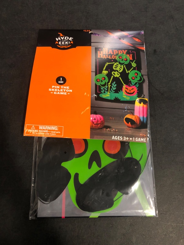 Photo 1 of Hyde and EEK Boutique Pin The Skeleton Game 3+ New 