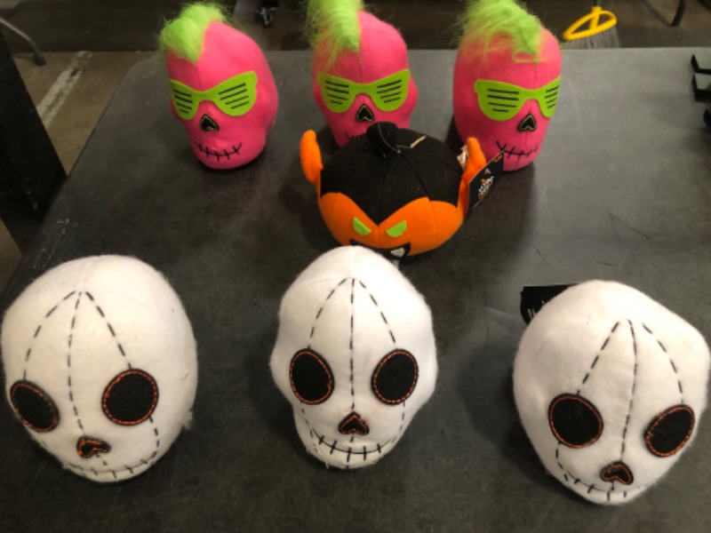 Photo 1 of Hyde and EEK , Felt Vampire , Skeleton, and Punk Rocker NWT 