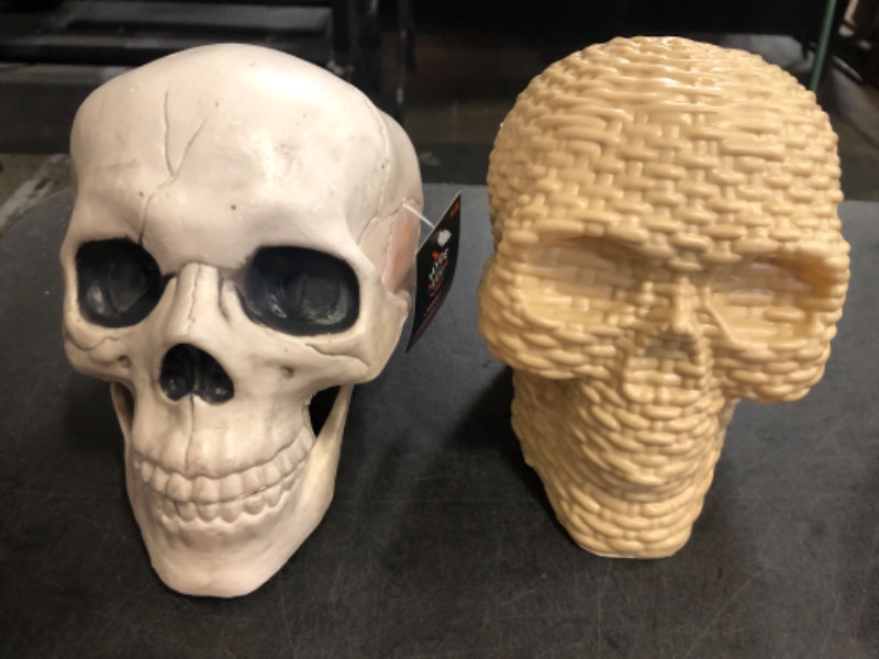 Photo 1 of 6 Random Hyde and EEK Skull Head Decors