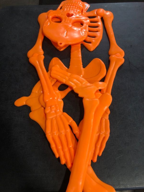 Photo 1 of ORANGE Hyde and EEK 57" Skeleton Halloween Decor