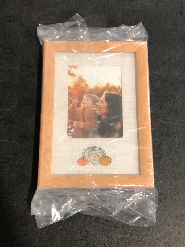 Photo 1 of Set of 2 Hammered Silverstone Pumpkin Picture Frames Fits 3x3 Photos