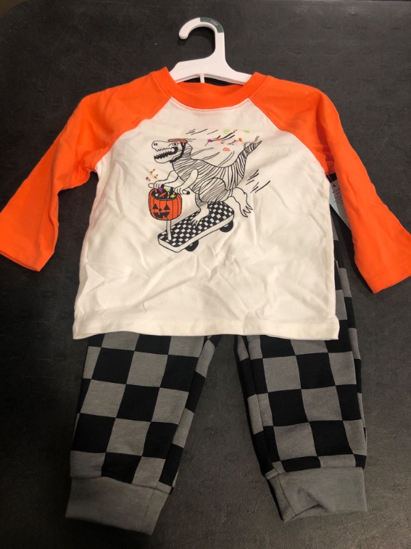 Photo 1 of 18M Toddler Dinosaur Halloween 2 Piece Set 
