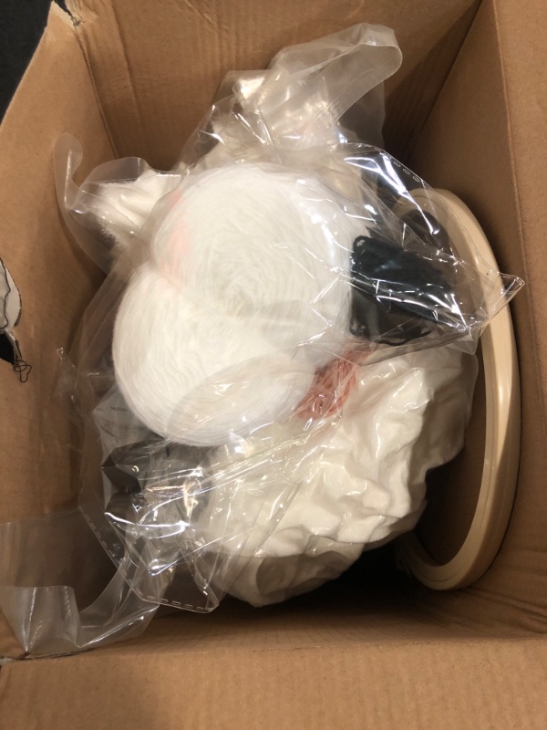 Photo 1 of *Box Minor Damaged** Mondo Llama Brandclub Ghost Punch Needle Pillow Kit 