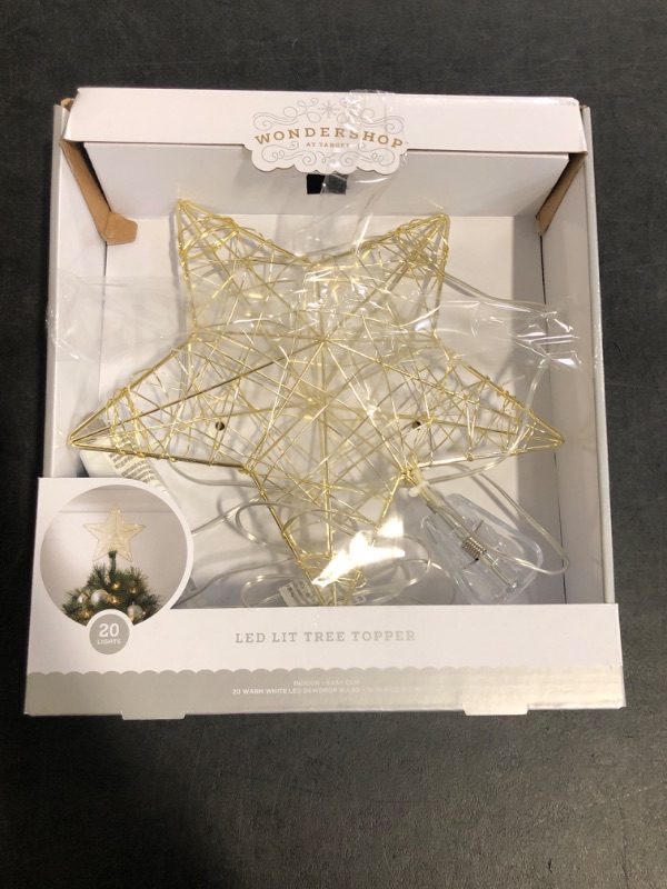 Photo 1 of Wondershop Christmas Tree Topper Indoor Christmas Decor