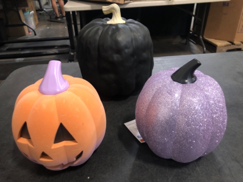 Photo 1 of 3 Halloween Pumpkin Decorations 
