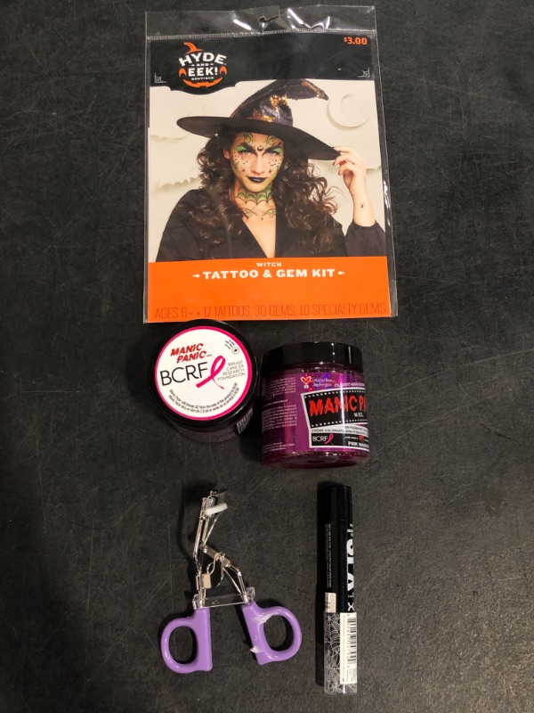 Photo 1 of Halloween Makeup and Hair Color 9 Pcs Bundle Pack
