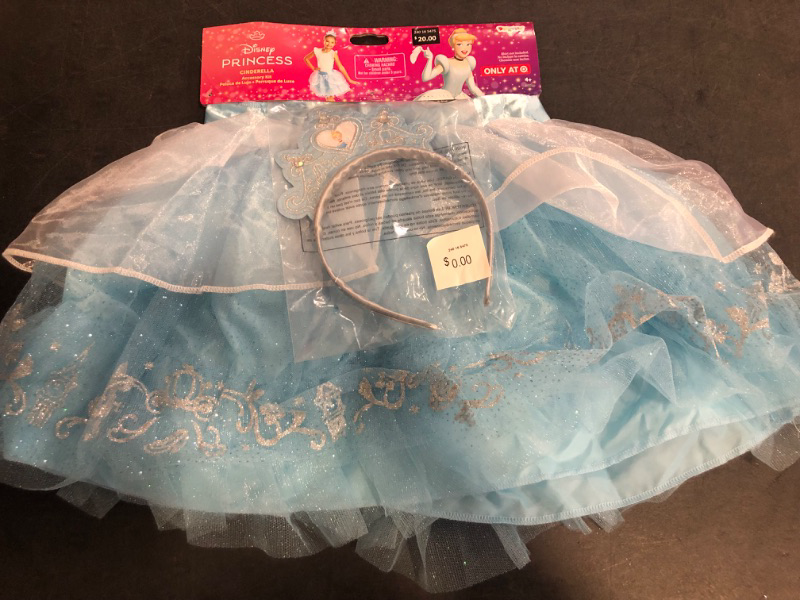 Photo 1 of Cinderella Accessories Kit Includes Headband and TuTu