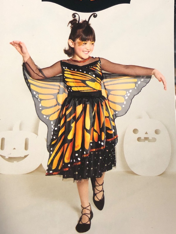 Photo 1 of Size L Kids Monarch Butterfly Costume 