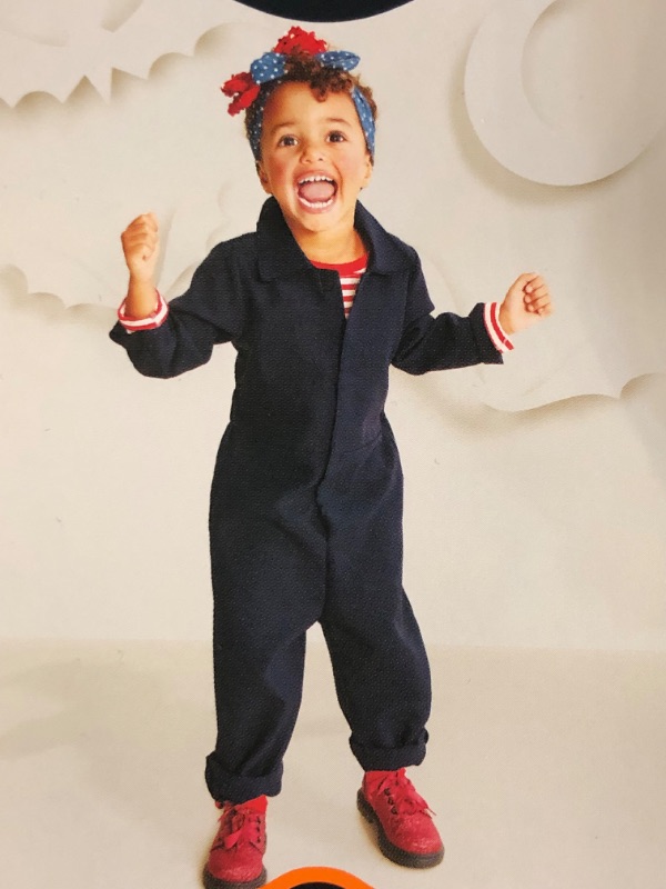 Photo 1 of 4-5T All-Purpose Jumpsuit , Coordinate with Matching Headband(Sold Separately)