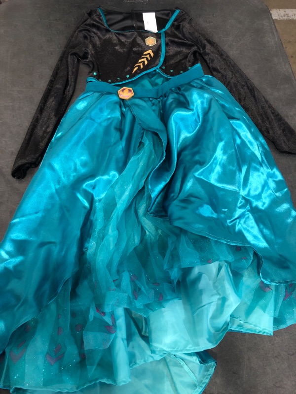 Photo 1 of Size M(7-8) Kids' Disney Frozen 2 Anna Deluxe Halloween Costue Dress (7-8)