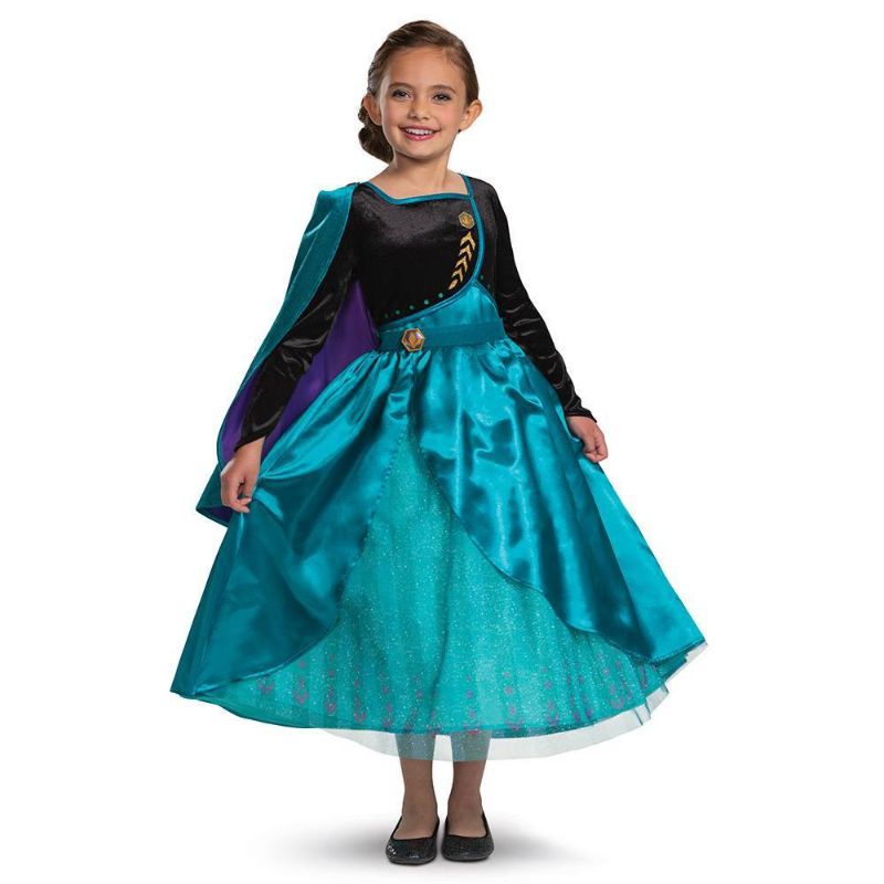 Photo 1 of Size M(7-8) Kids' Disney Frozen 2 Anna Deluxe Halloween Costue Dress (7-8)