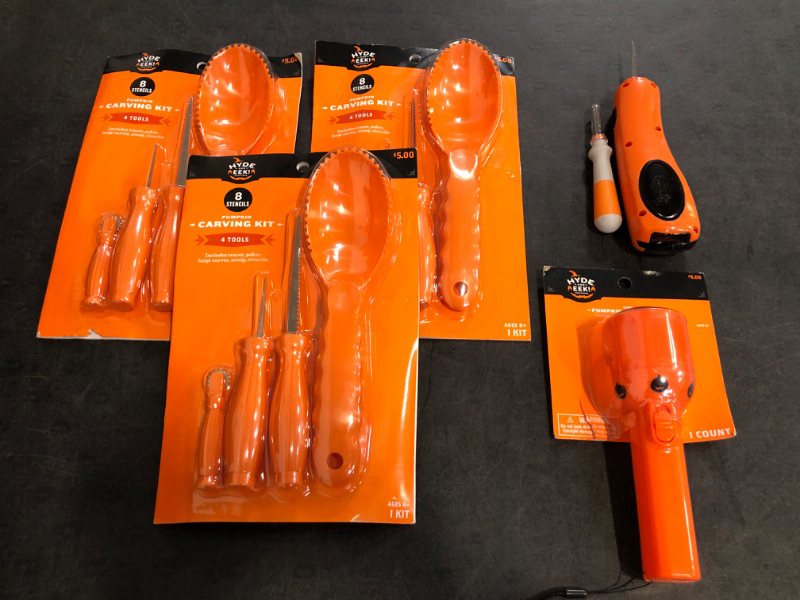 Photo 1 of 6 Pcs Pumpkin Carving Bundle
