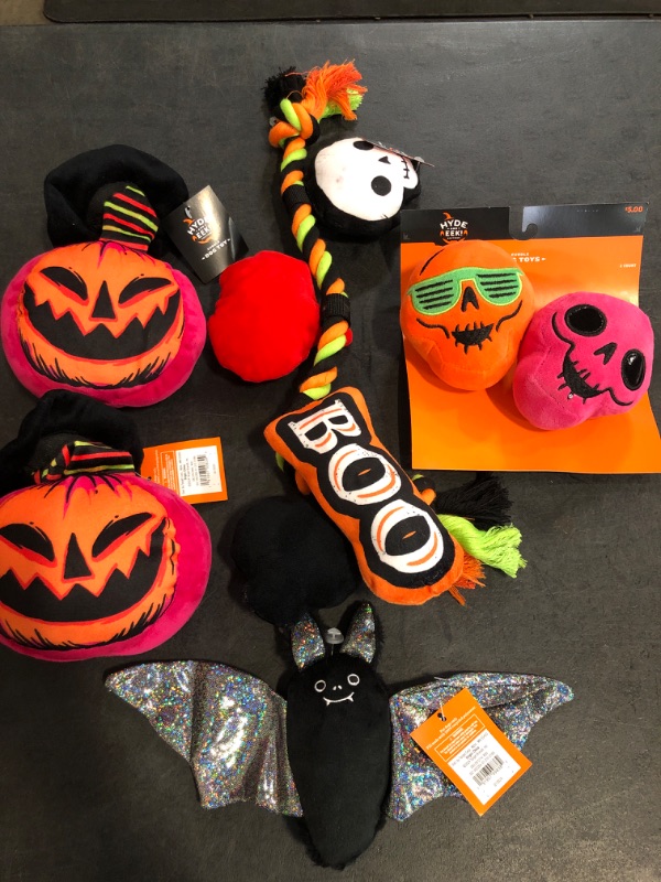 Photo 1 of 9 Item Halloween Dog Toy/Treat Bundle 