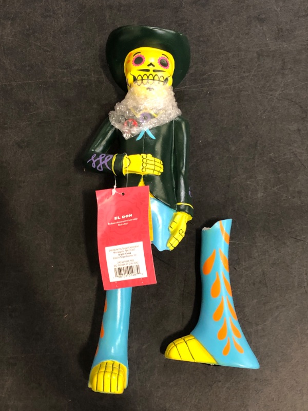 Photo 1 of 2024 Target Dia de los Muertos 15" El Don Polyresin Figurine Dia Pacheco NEW