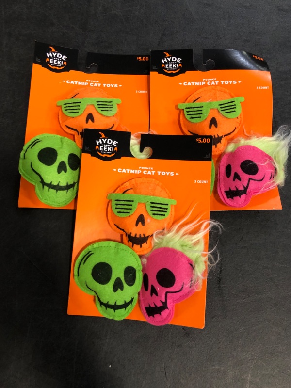 Photo 1 of 8 Halloween Cat Toys 