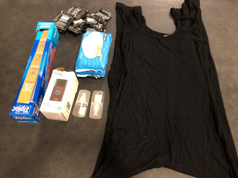 Photo 1 of 7 Bundle Miscellaneous Back , Mixed with Hygiene a Size XS Jumpsuit and Ring Camera 