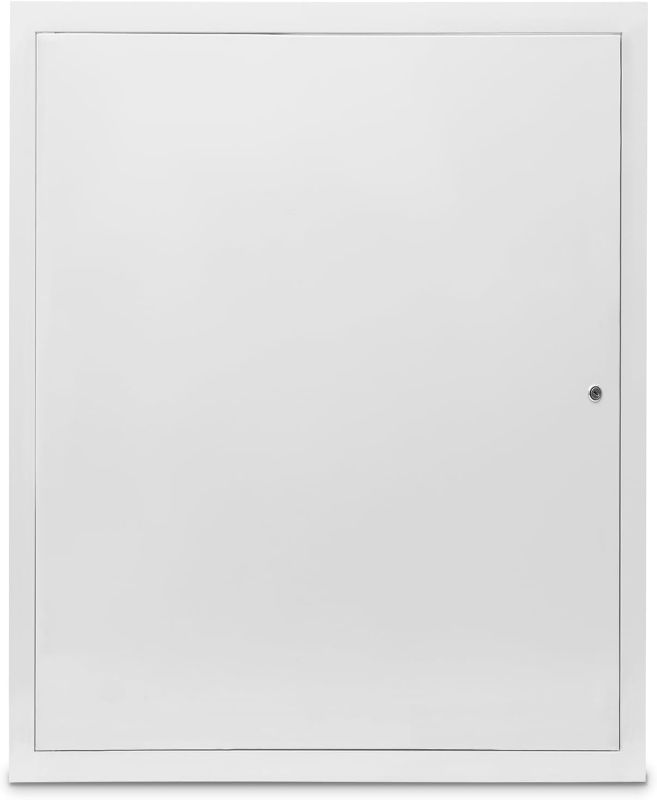 Photo 1 of Thicken 1mm 20 x 24 Access Panel for Drywall,Attic Door, Ceiling Access Panel for Drywall,20 x 24 Metal Access Panels are Thickened to 1mm to Solve The Problem of Fragile Panels(Screwdriver Latch)