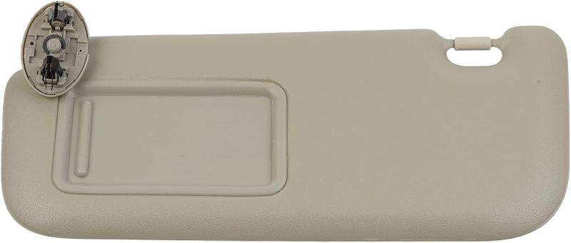 Photo 1 of Dasbecan Left Driver Side Sun Visor Compatible with Toyota Corolla 2009 2010 2011 2012 2013 Sunvisor Leather