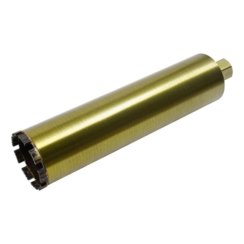 Photo 1 of Wet Core Drill Bit, Core Bits for Concrete, Wet Diamond Core Drill Bits, Modern Style Core Bits for Concrete, for Drilling in Concrete, Cured Concrete, Coring Machine Mount (Gold)