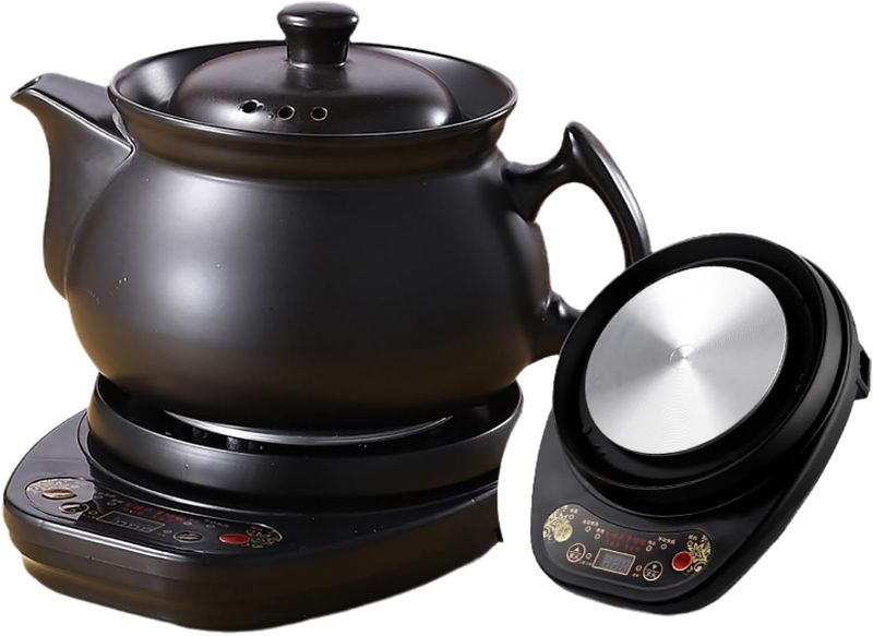 Photo 1 of Electric Chinese Medicine Pot, Automatic Herbal Medicine Cooker, Heat Preservation Decoction Pot, Multifunctional Health Pot, 8 Hours Automatic Keep Warm