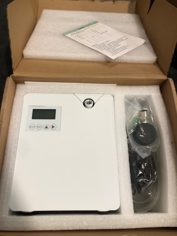 Photo 1 of Scent Air Machine, Diffuser, Can Purify and Moisturize The Air, Essential Oil Nebulizing Diffusion System for Hotel Toilet 100 to 240V (US Plug)