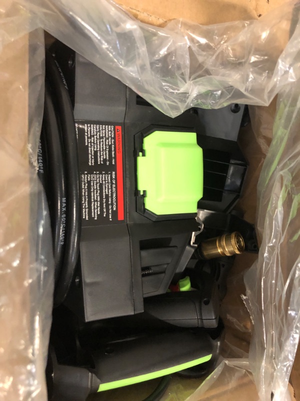 Photo 1 of PowRyte Electric Pressure Washer, Foam Cannon, 4 Different Pressure Tips, Power Washer,4500 PSI 2.6 GPM