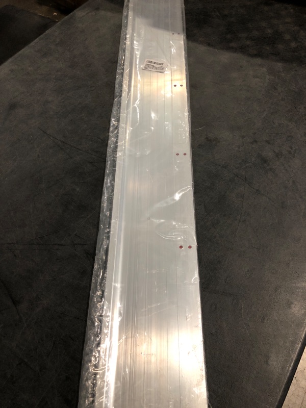 Photo 1 of Door Metal Kick Plate Draft Stopper 42 inches Aluminum Mouse Blocker with Rubber Sweep Seal for Stop Under Doors Drafty Cover