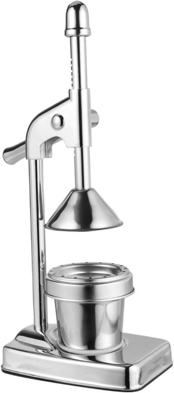 Photo 1 of GLEAVI Stainless Steel Manual Citrus Juicer Easy Clean Fruit Squeezer for Oranges Grapefruits Pomegranates No Electricity Required for Home Use