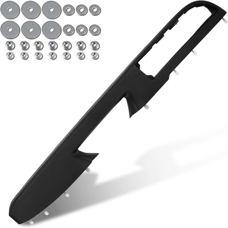 Photo 1 of Front Passenger Side Door Armrest Handle Compatible with 2010-2014 Chevy Avalanche Silverado Suburban Tahoe & GMC Sierra Yukon, Front Right Side Door Arm Rest with Door Release Handle, Black