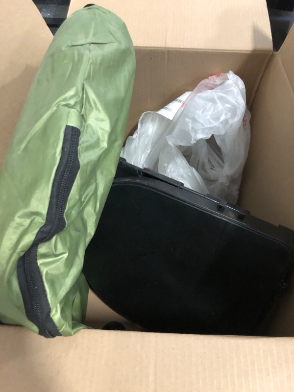 Photo 1 of Portable Toilet Kit, Camping Toilet with Pop-Up Privacy Tent Toilet Bags, Washable Portable Outdoor Showers Changing Rooms