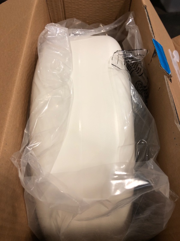 Photo 1 of AquaSense 770-610 4 Inch Portable Raised Toilet Seat Riser, Elevated Toilet Seat for Seniors