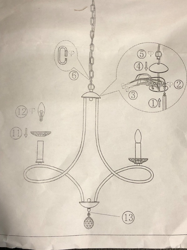 Photo 1 of Ceiling Light
