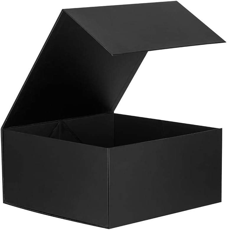 Photo 1 of (Black 12x12x6 inch Pack of 16) Gift Boxes 16 Pack,Large Gift Boxes in Bulk, Collapsible Gift Box with Lid Magnetic Closure, Packaging for Small Business, Parties, Boutiques, Bridesmaid Wedding